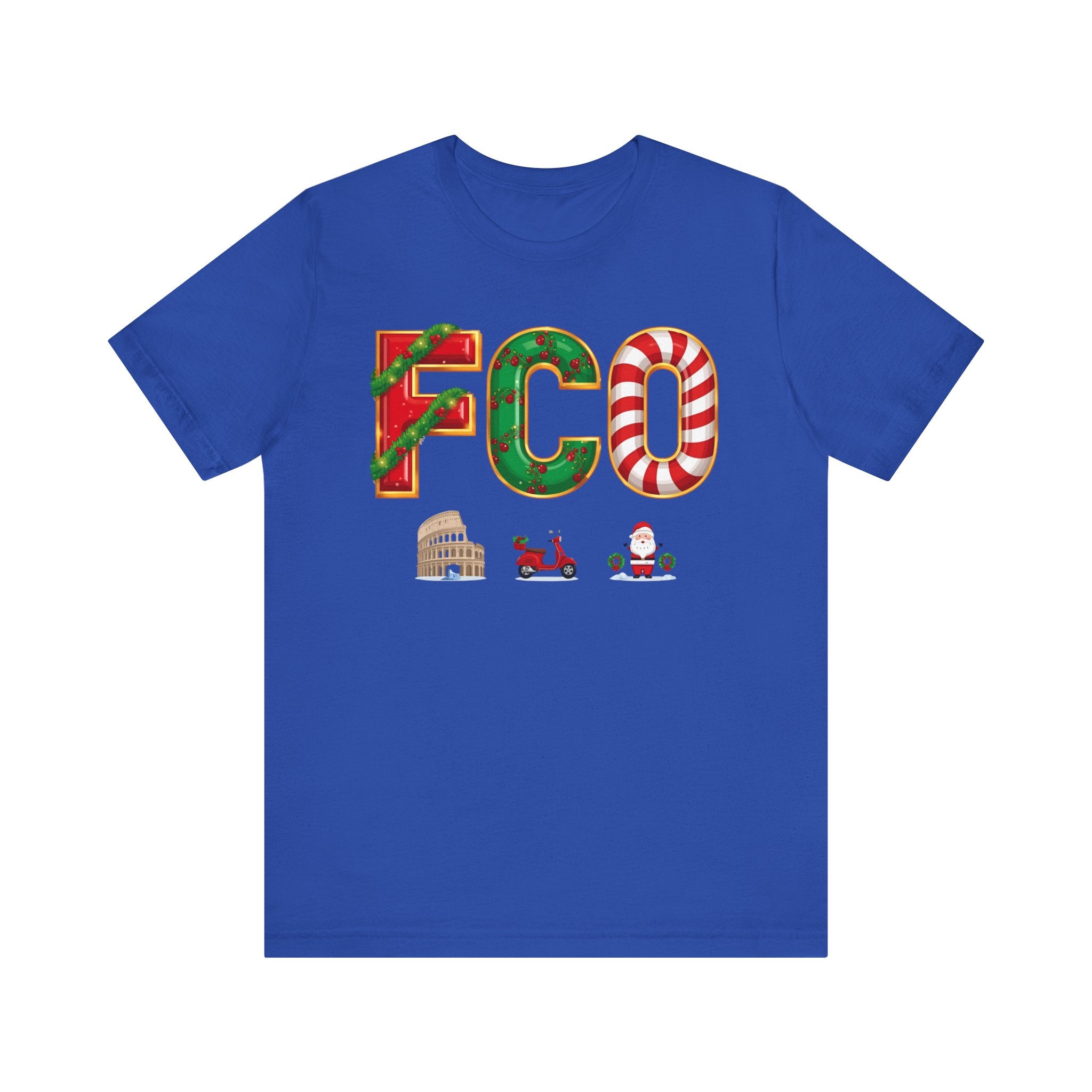 FCO Christmas Shirt – Festive Holiday Letters Tee | Christmas Gift | Bella Canvas 3001