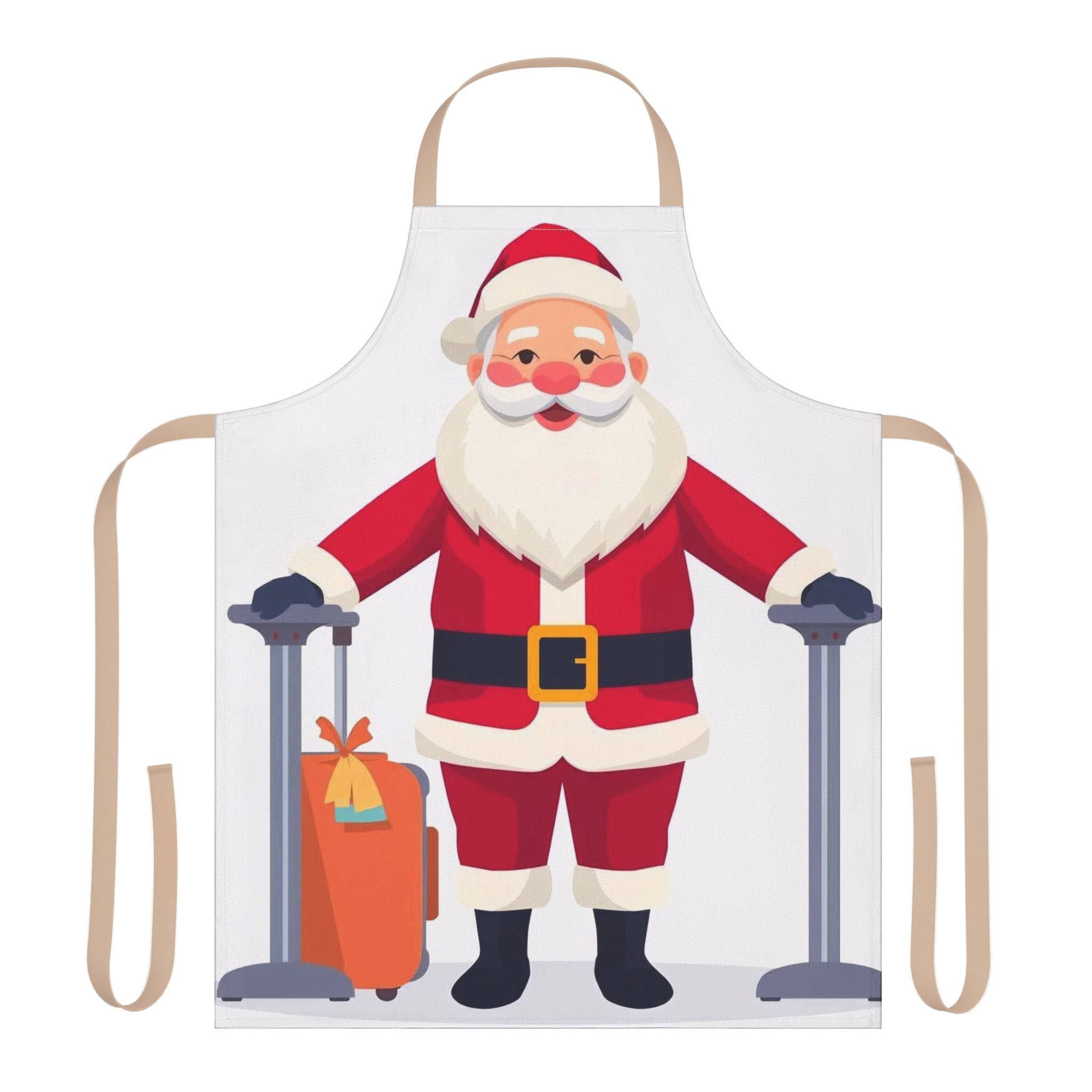 Apron, 5-Color Straps (AOP)